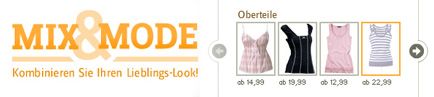 Mix & Mode – Fashionkonfigurator