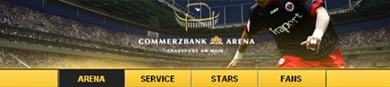 Commerzbank Arena Website