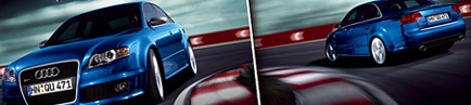 Audi RS4 Microsite online